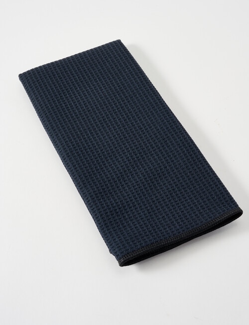 White Magic Eco Cloth Tea Towel, Midnight product photo