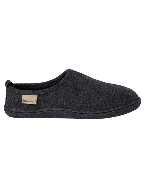 Mi Woollies Andy Scuff, Wool Blend Felt, Grey Marle product photo