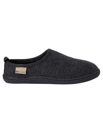 Mi Woollies Andy Scuff, Wool Blend Felt, Grey Marle product photo