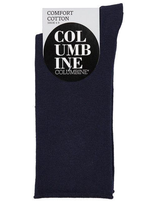 Columbine Roll Top Comfort Crew Sock product photo