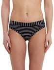 Jockey Woman Cotton Bikini Brief, 2-Pack, Black Stripe product photo