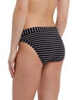 Jockey Woman Cotton Bikini Brief, 2-Pack, Black Stripe product photo View 02 S