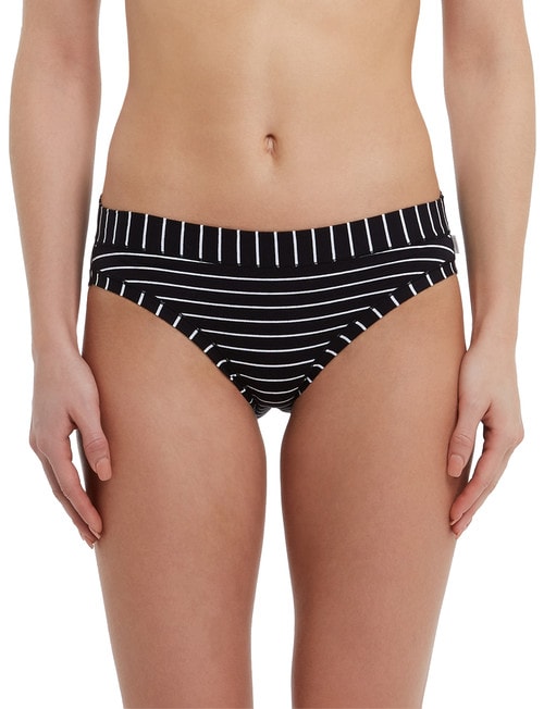 Jockey Woman Cotton Bikini Brief, 2-Pack, Black Stripe product photo