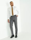 Laidlaw + Leeds Tailored Textured Pants, Grey product photo View 03 S