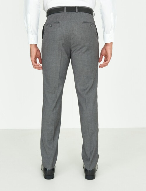 Laidlaw + Leeds Tailored Textured Pants, Grey product photo View 02 L