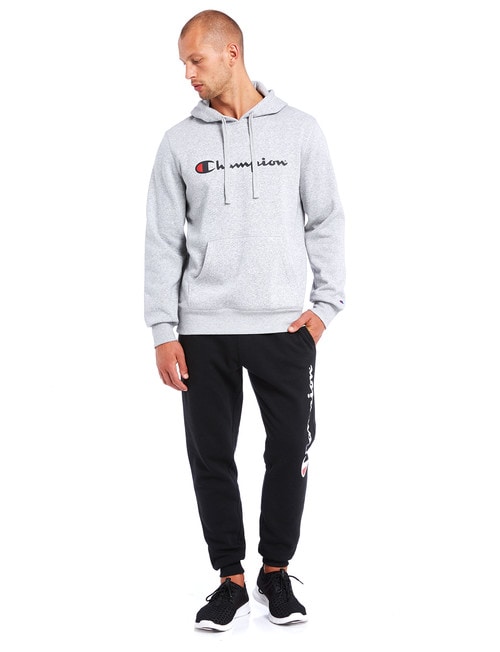 Champion VF Script Hoodie Top, Grey Marle product photo View 03 L