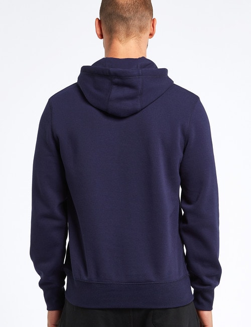 Champion Script Hoodie, Navy product photo View 02 L