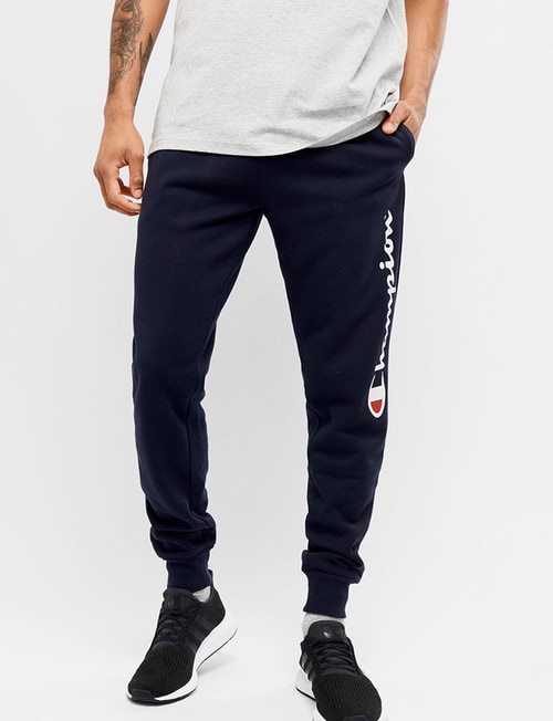 Champion Script Cuff Pant, Navy product photo