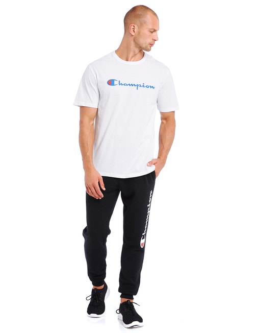 Champion Script Short-Sleeve Tee, White product photo View 03 L