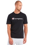 Champion Script Short-Sleeve Tee, Black product photo