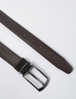 Chisel Reversible Leather Belt, Black/Brown product photo View 06 S
