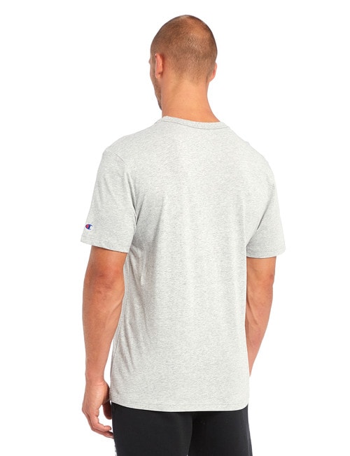 Champion Script Short-Sleeve Tee, Grey Marle product photo View 02 L
