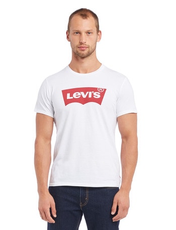 Levis Batwing Graphic Print Short-Sleeve Tee, White product photo