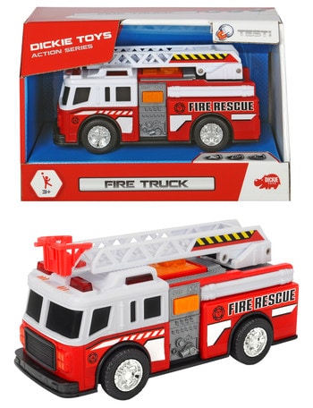 Dickie Small Light & Sound Rescue Vehicles, Assorted product photo