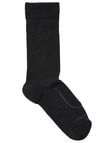 NZ Sock Co. NuYarn Health Sock, Black product photo View 02 S