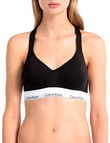 Calvin Klein Modern Cotton Lightly Lined Bralette, Black product photo