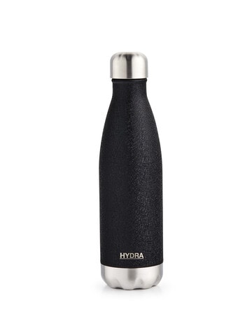 Hydra Double Wall Bottle, Black Textured, 500ml product photo