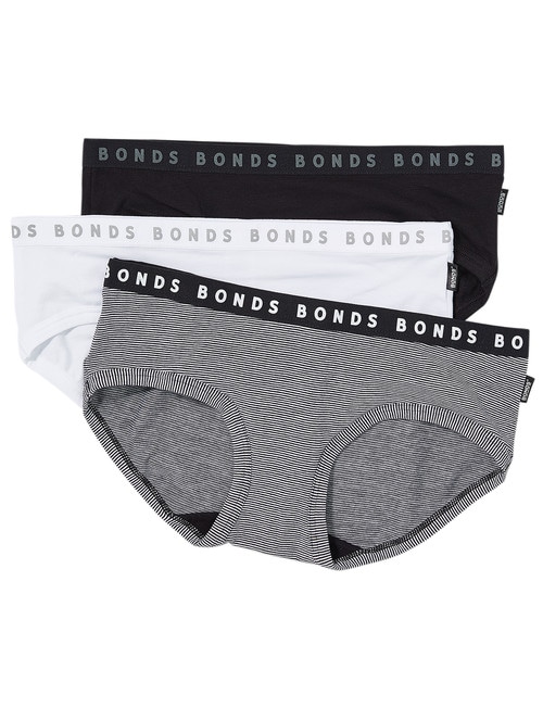 Bonds Hipster Boyleg Brief, 3-Pack, Stripe Multi-Pack product photo