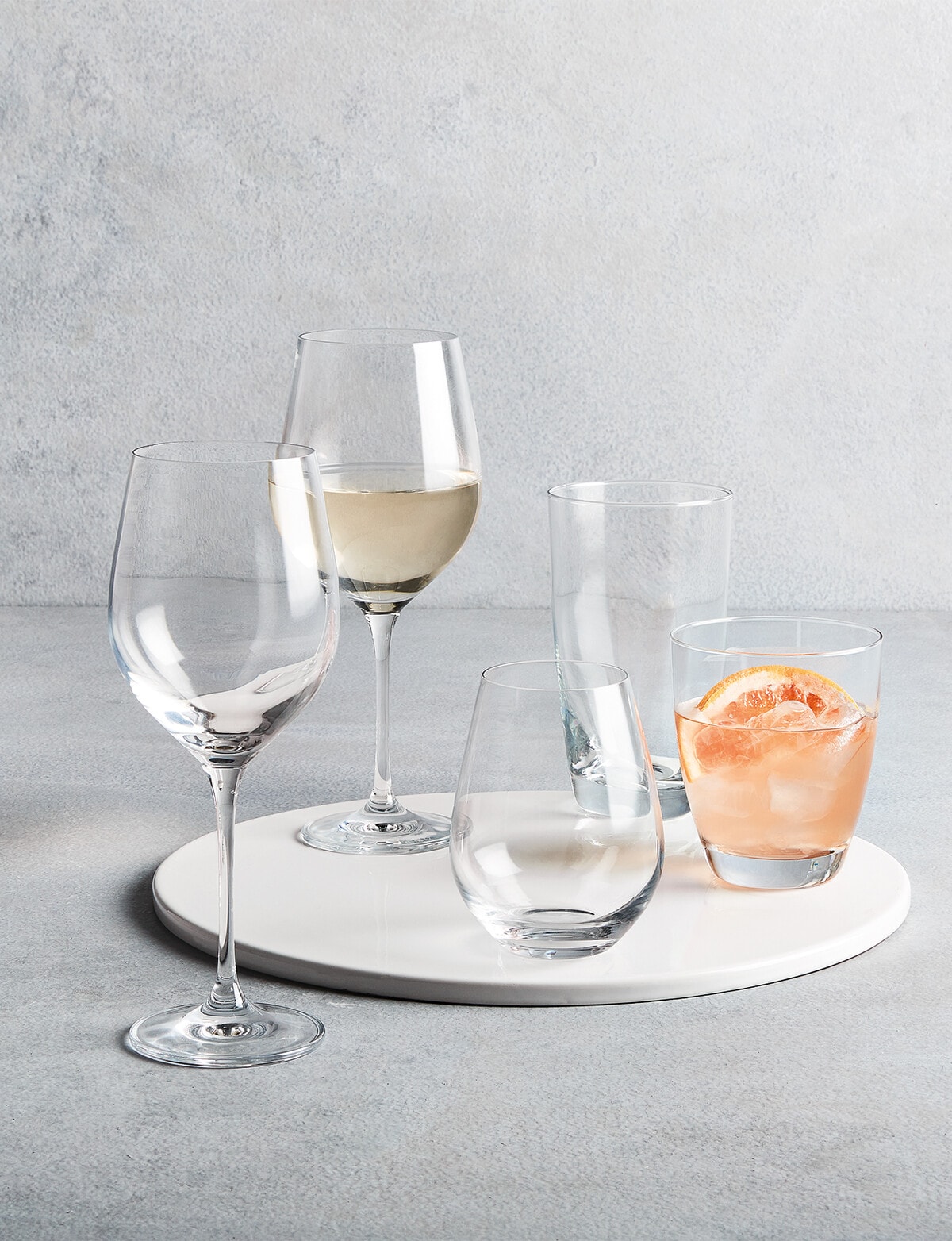 Krosno Harmony White Wine Glass, Setof6, 370ml Drinkware