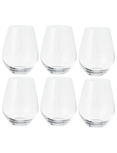 Krosno Harmony Stemless Wine Glass, Set-of-6, 400ml product photo