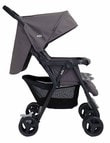 Joie Aire Twin 4-Wheel Stroller, Dark Pewter product photo View 04 S