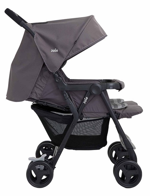 Joie Aire Twin 4-Wheel Stroller, Dark Pewter product photo View 05 L