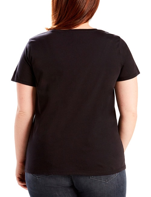 Levis Plus Crew Neck Short-Sleeve T-Shirt, Black product photo View 03 L