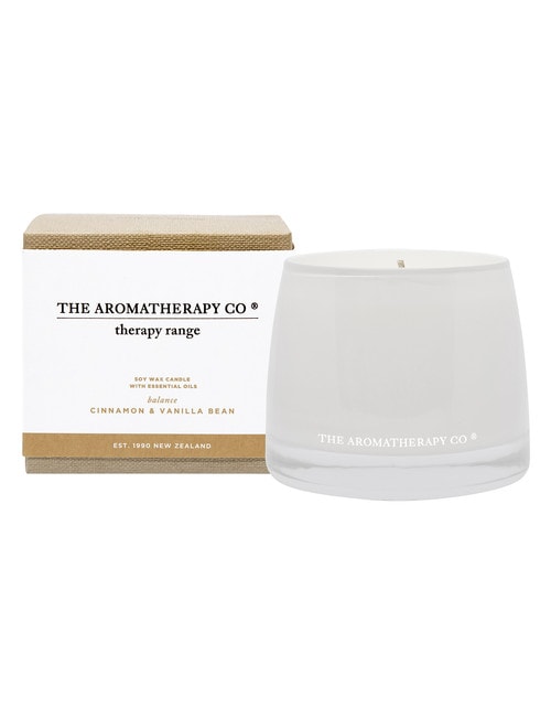 The Aromatherapy Co. Therapy Candle Balance, Cinnamon & Vanilla Bean product photo