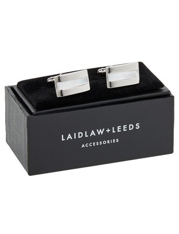 Laidlaw + Leeds Cufflink, Rectangle, Stone product photo