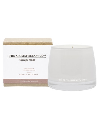 The Aromatherapy Co. Therapy Candle Soothe, Peony & Petigrain product photo