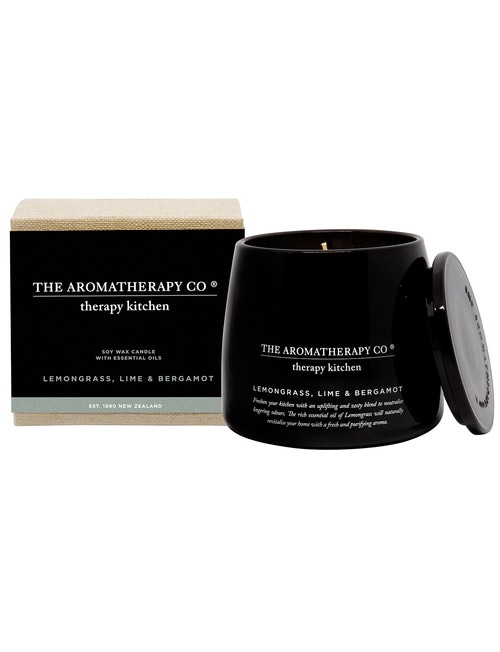 The Aromatherapy Co. Therapy Kitchen Candle, Lemongrass Lime & Bergamot product photo