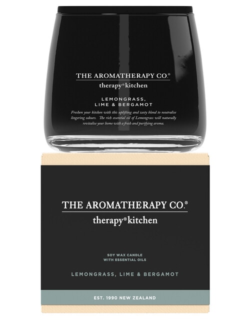 The Aromatherapy Co. Therapy Kitchen Candle, Lemongrass Lime & Bergamot product photo View 02 L