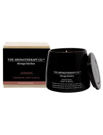The Aromatherapy Co. Therapy Kitchen Candle, Mandarin Mint & Basil product photo
