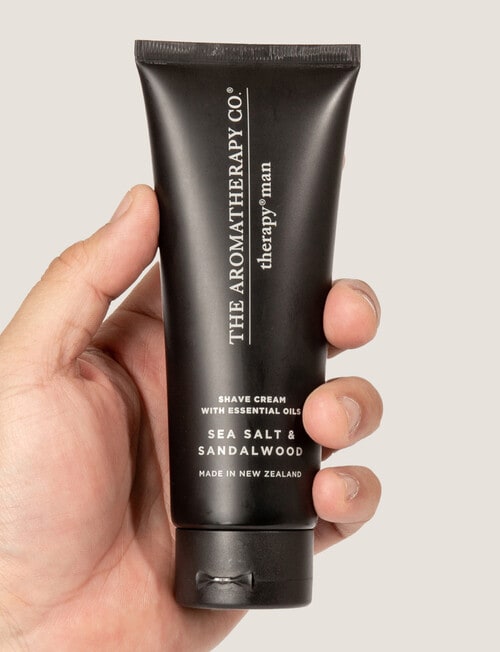 The Aromatherapy Co. Therapy Man Shave Cream, Sea Salt & Sandalwood product photo View 03 L