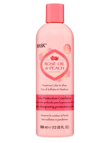 Hask Rose Oil & Peach Color Protection Conditioner 355ml product photo