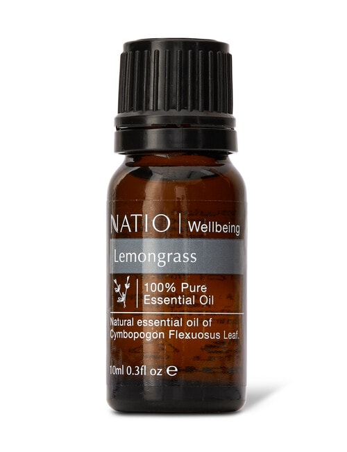 Natio Wellbeing Pure Essential Oil, Lemongrass 10ml product photo