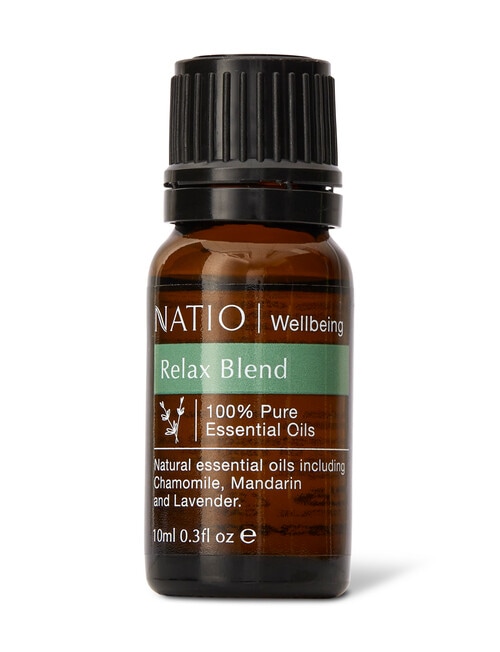 Natio Wellbeing Pure Essential Oil, Relax Blend, 10ml product photo