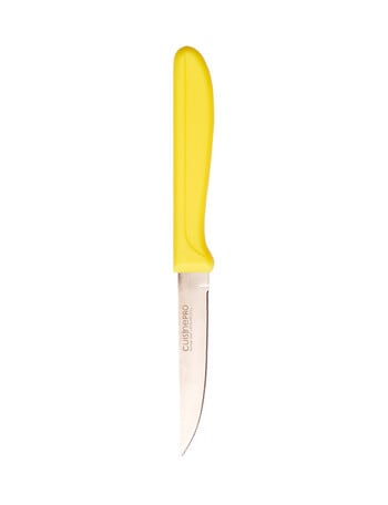 Cuisine::pro Classic Serrated Paring Knife, Yellow, 9cm product photo
