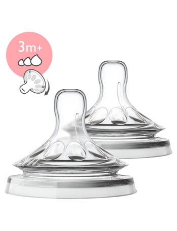 Avent Natural 2.0 Teat, Variable Flow, 2-Pack product photo