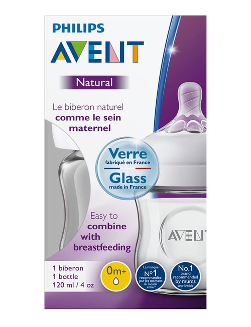 Avent Natural 2.0 Glass Bottle, 120ml product photo View 02 L