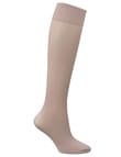 Columbine Plus Knee-High Opaque Tight, 50D, Mocha product photo View 02 S