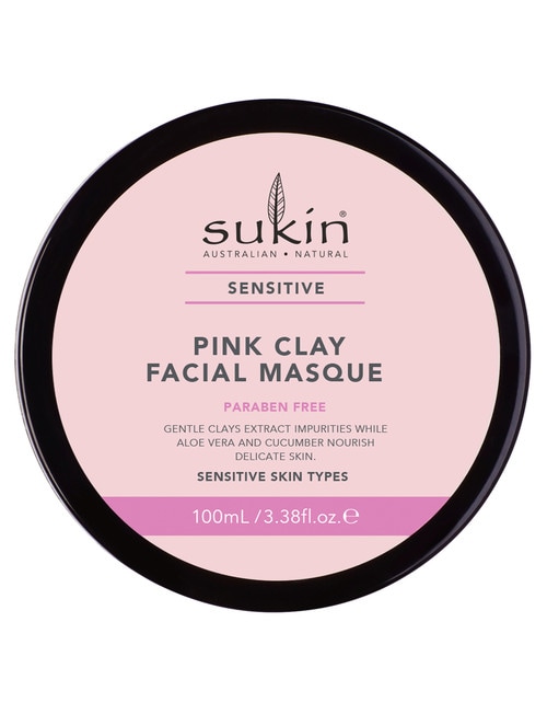Sukin Pink Clay Facial Masque 100ml product photo