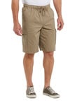 Chisel Elastic Waist Cargo Short, Tan product photo