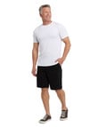 Chisel Elastic Waist Cargo Short, Black product photo View 03 S