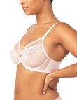 Triumph Sheer Minimiser Underwire Bra, Nude Pink, D-F product photo View 03 S