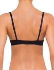 Calvin Klein Perfectly Fit Modern T Shirt Bra, Black, A-E product photo View 02 S