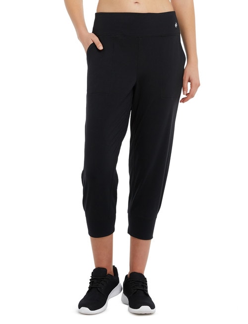 Superfit Cropped Jogger Pant, Black product photo