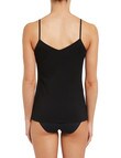 Lyric Cotton 2-Way Cami Top, Black product photo View 04 S