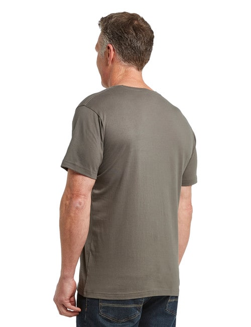 Chisel Ultimate Crew Neck Tee, Rock product photo View 02 L