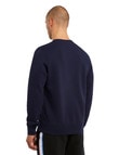 Champion Script Crew Neck Sweatshirt, Navy product photo View 02 S